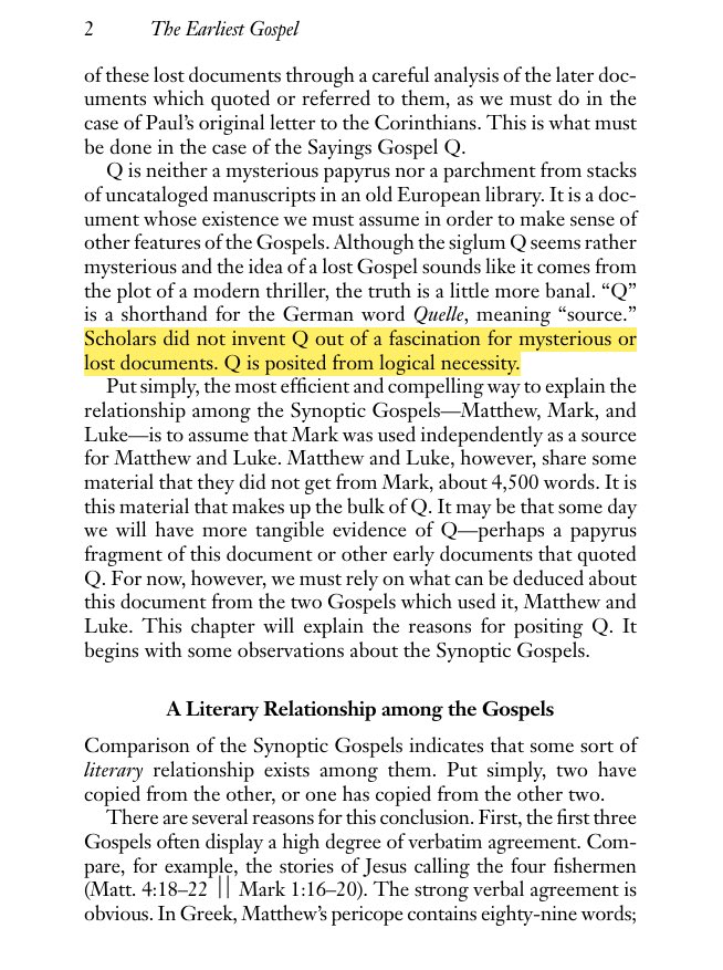 The Earliest Gospel and Q