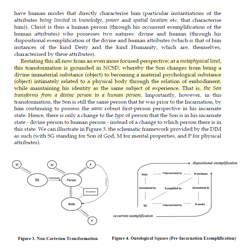 Non-Cartesian Incarnation Model