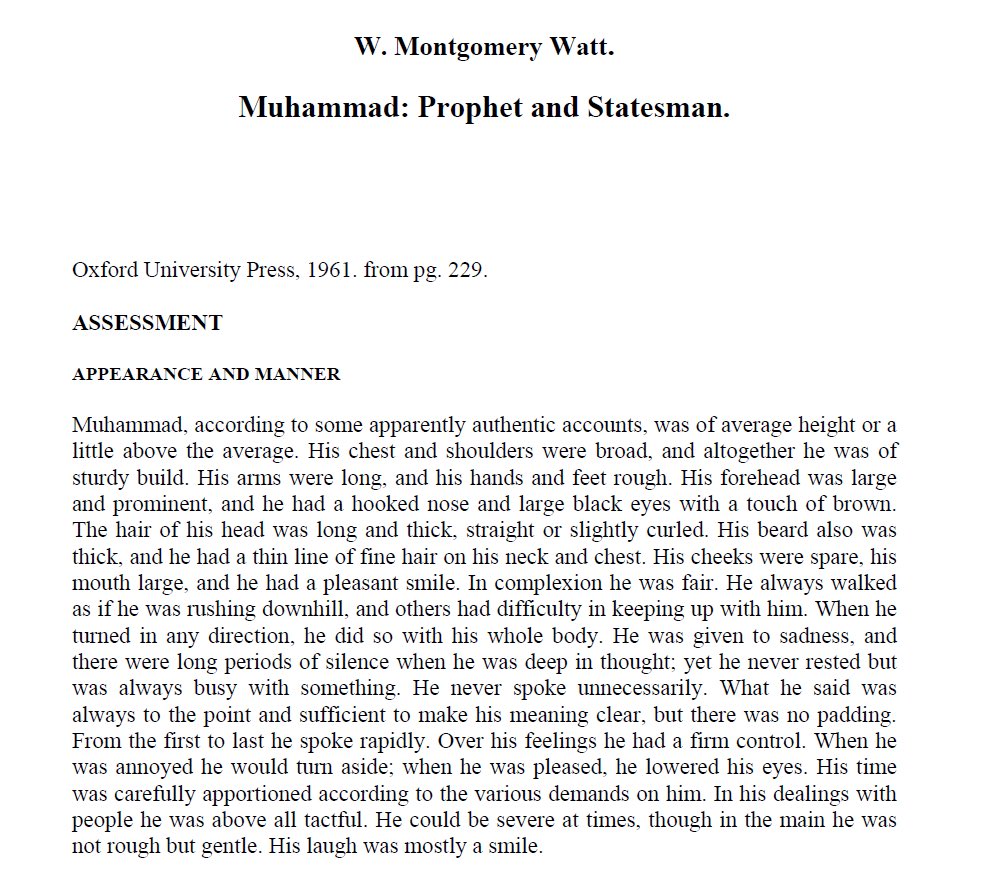 Muhammad: Prophet and Statesman