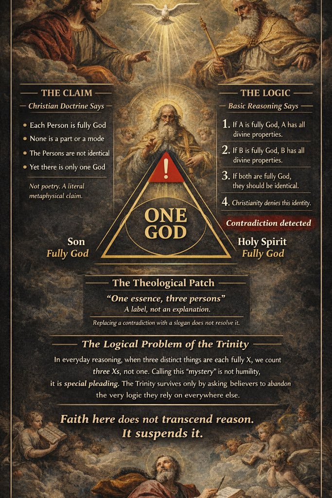 Trinity Claim and Logic