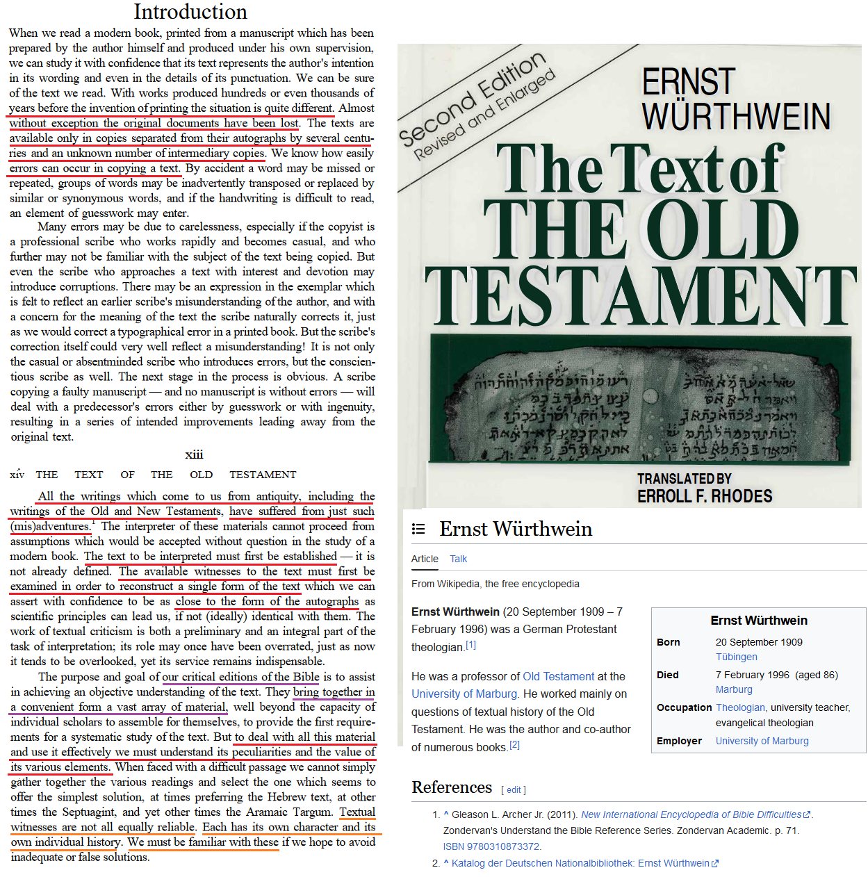 Textual Criticism