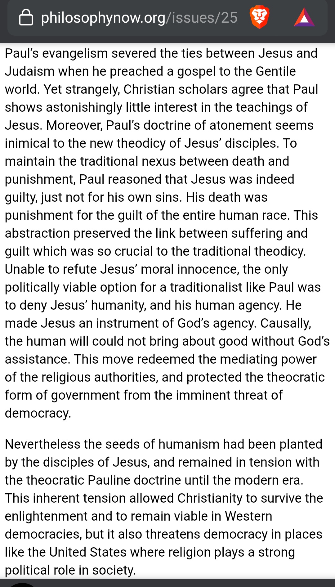 Paul and Jesus' Judaism